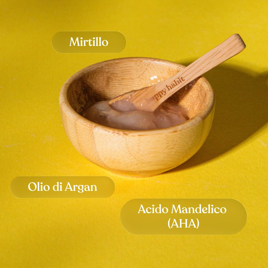 Maschera Viso Bio Attiva Illuminante