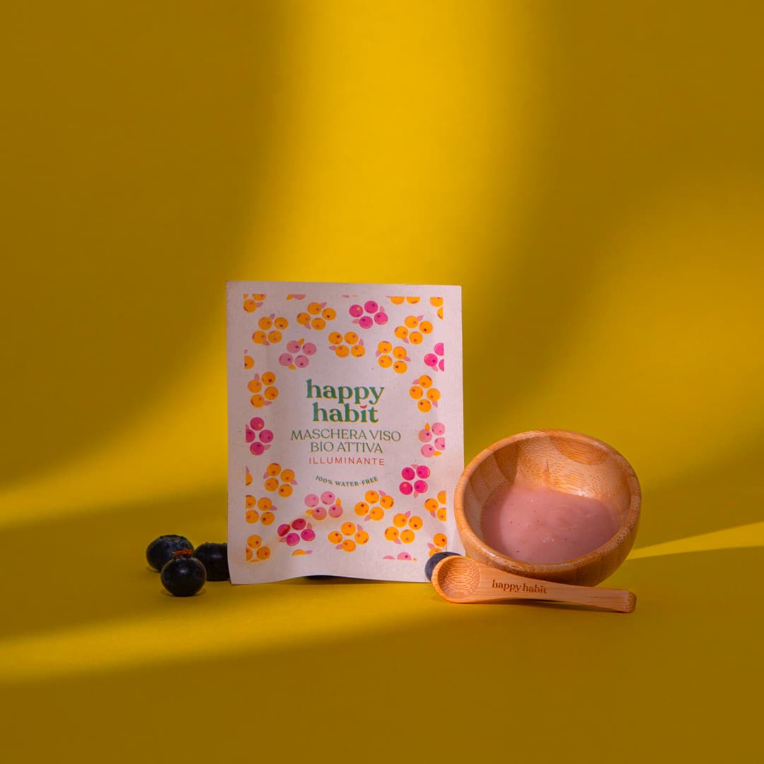 Maschera Viso Bio Attiva Illuminante