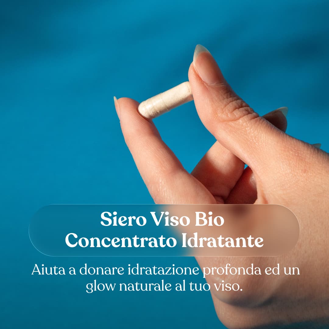 Siero Viso Bio Concentrato Idratante