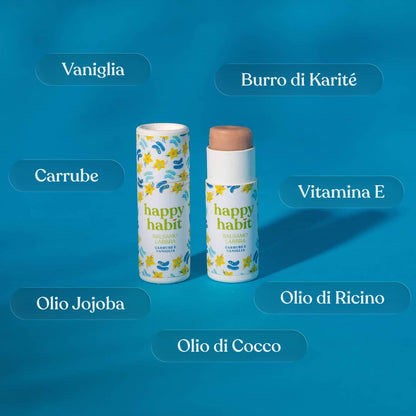 Balsamo Labbra Carrube e Vaniglia