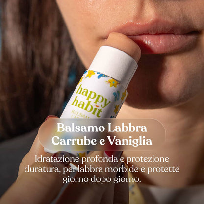 Balsamo Labbra Carrube e Vaniglia