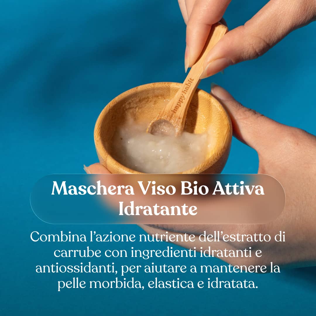 Maschera Viso Bio Attiva Idratante Monodose