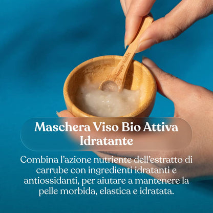 Maschera Viso Bio Attiva Idratante Monodose