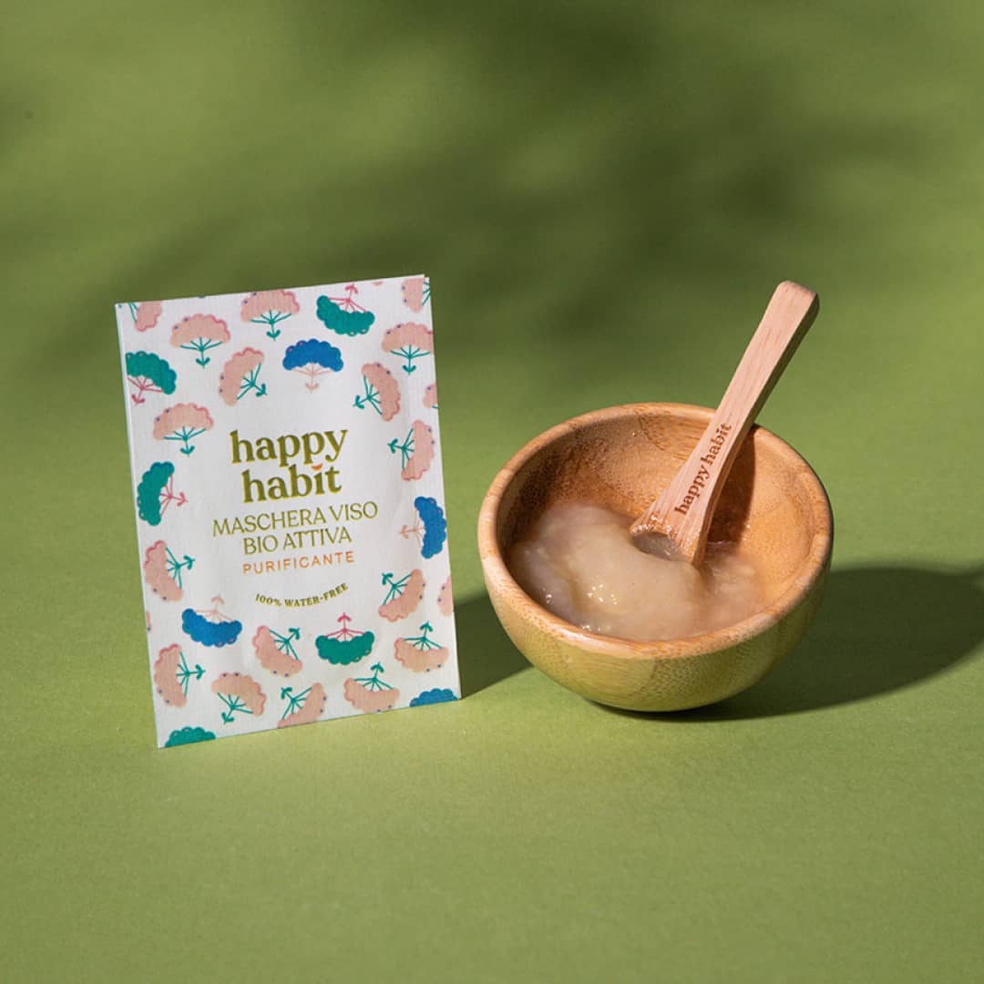 Maschera Viso Bio Attiva Purificante Monodose