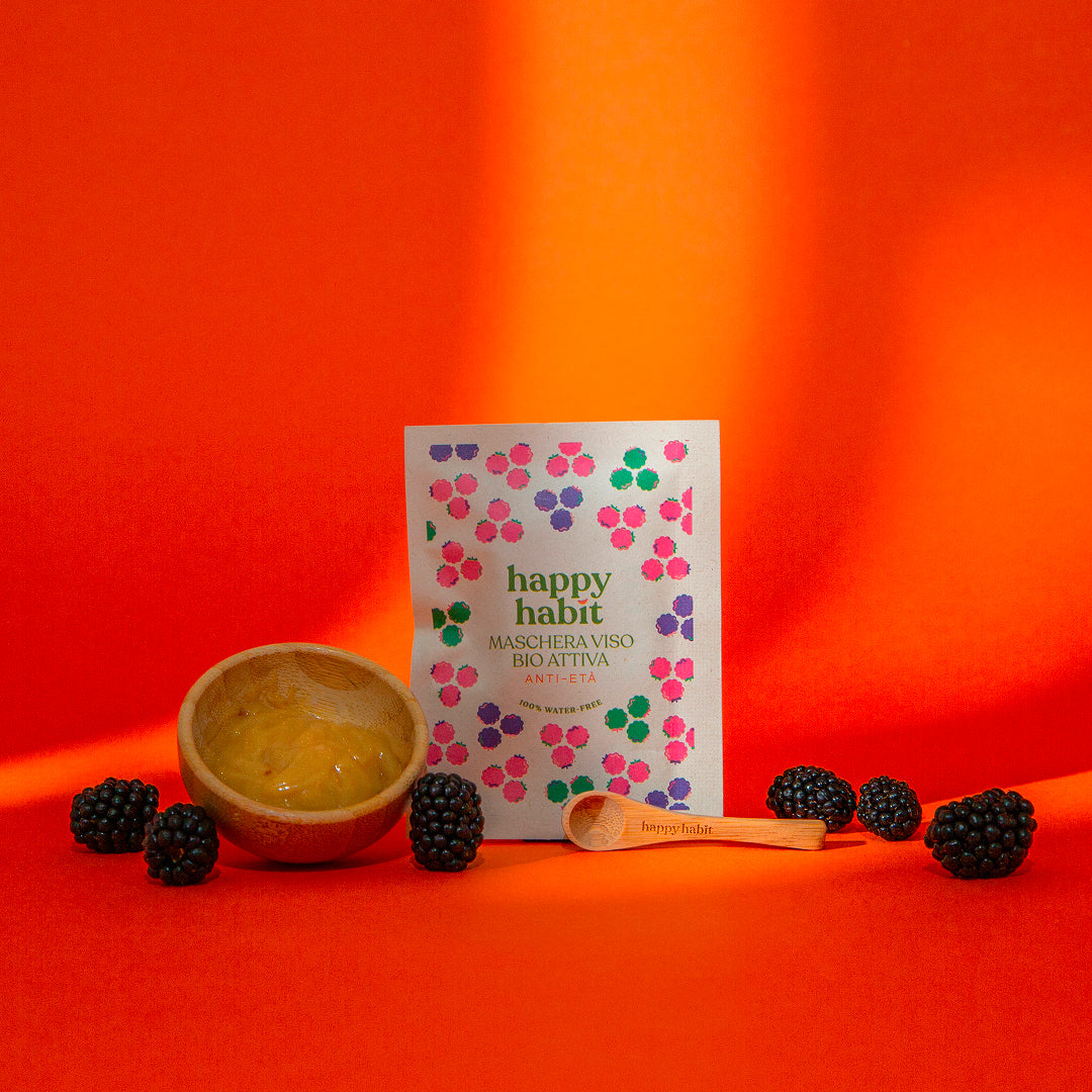 Maschera Viso Bio Attiva Anti-Età