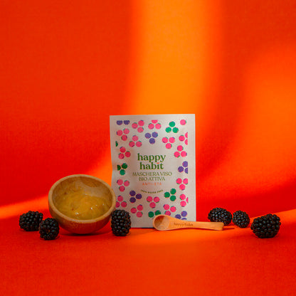 Maschera Viso Bio Attiva Anti-Età