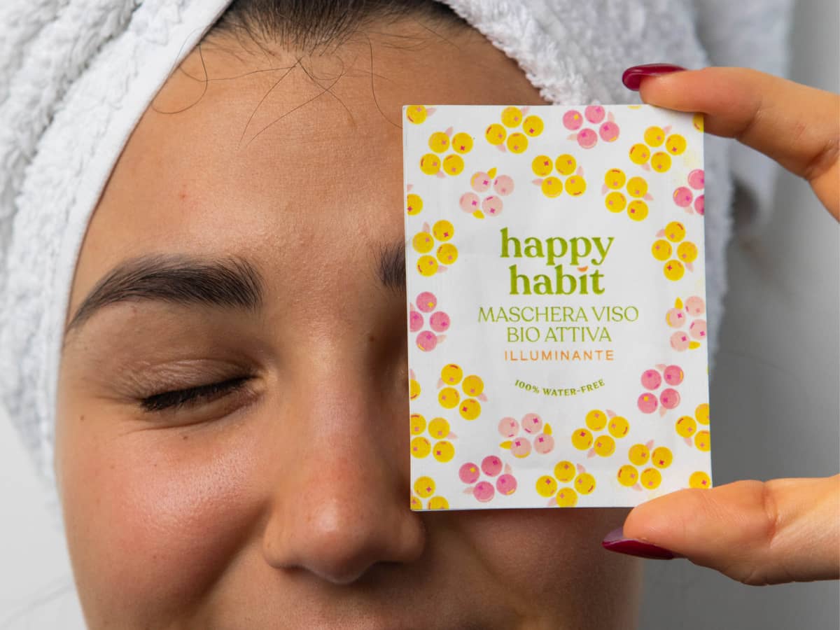 Maschera Viso Bio Attiva Anti-Età Monodose