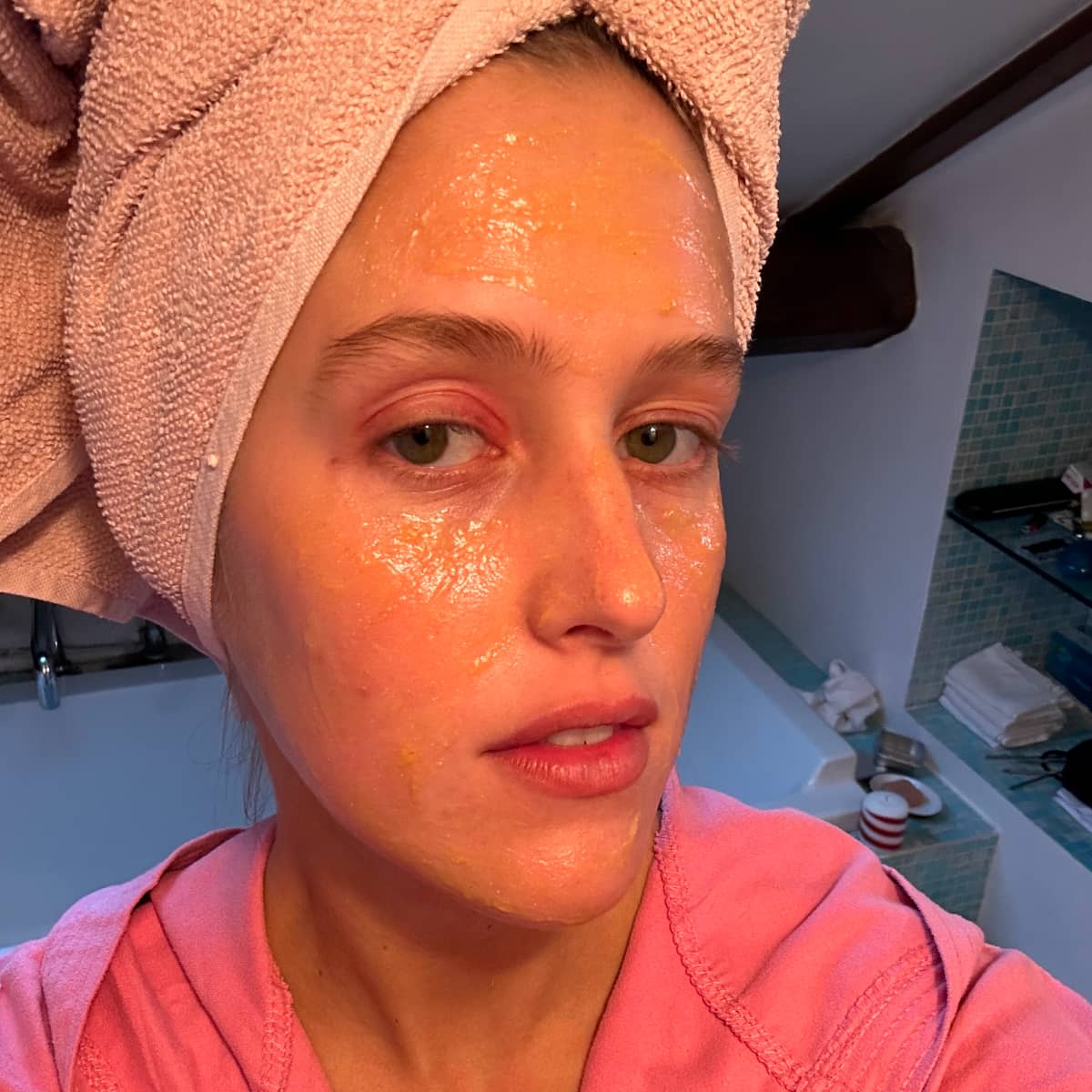 Maschera Viso Bio Attiva Illuminante Monodose