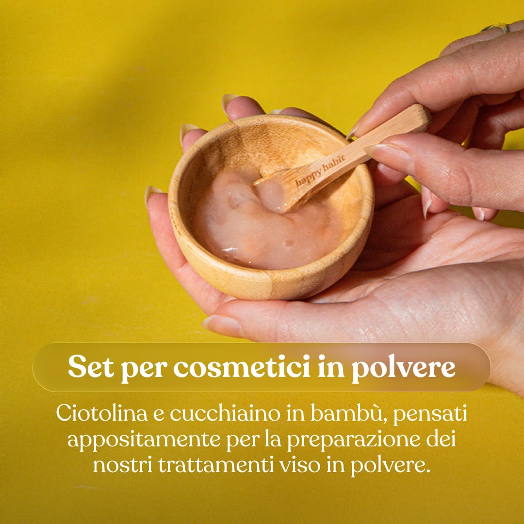 Set per cosmetici in polvere
