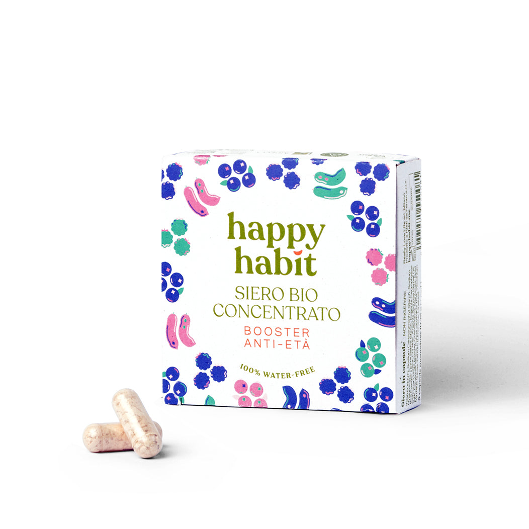 Siero Viso anti età - Happy Habit - cosmetici in polvere - plastic free